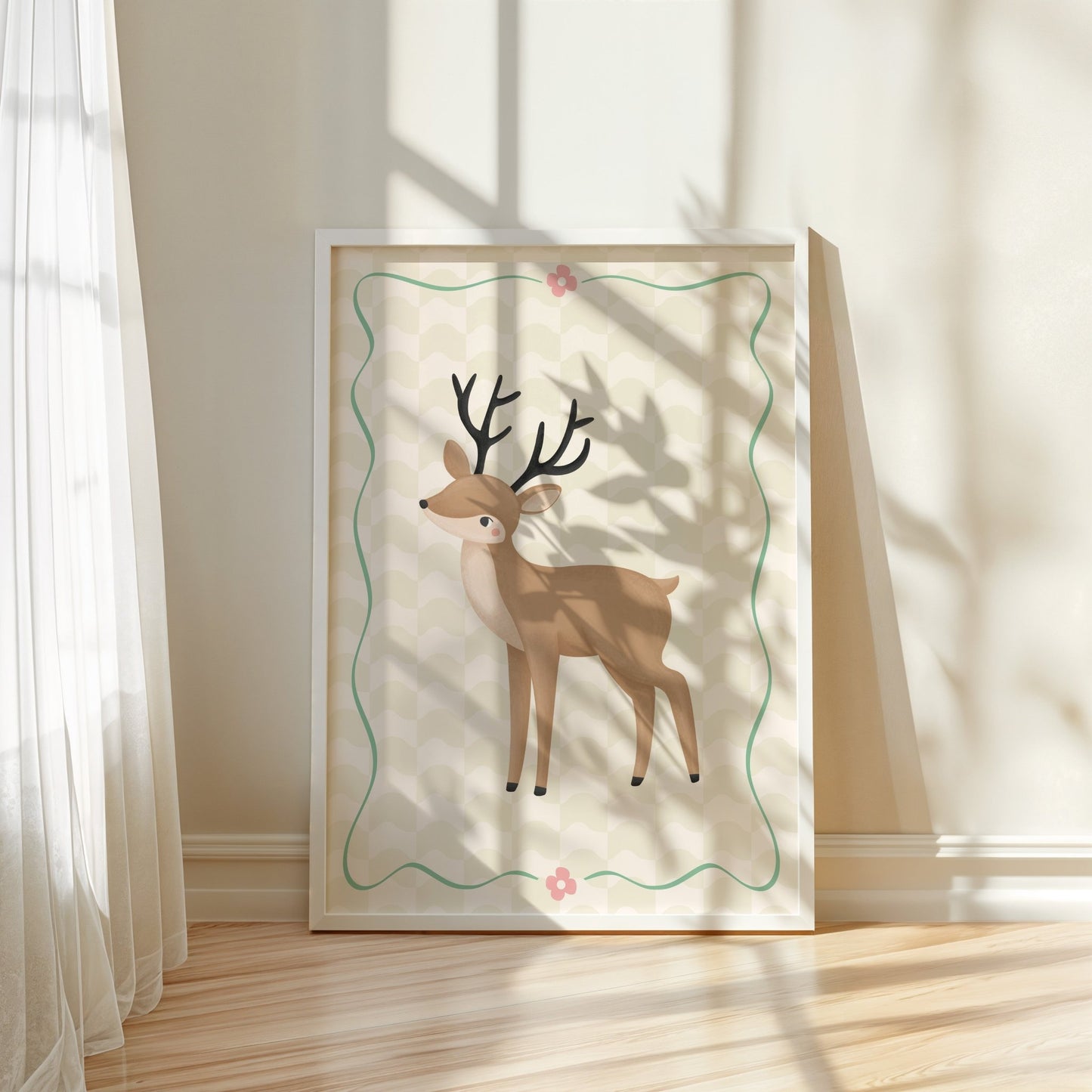 Woodland Deer | Unframed - Mini Chateau