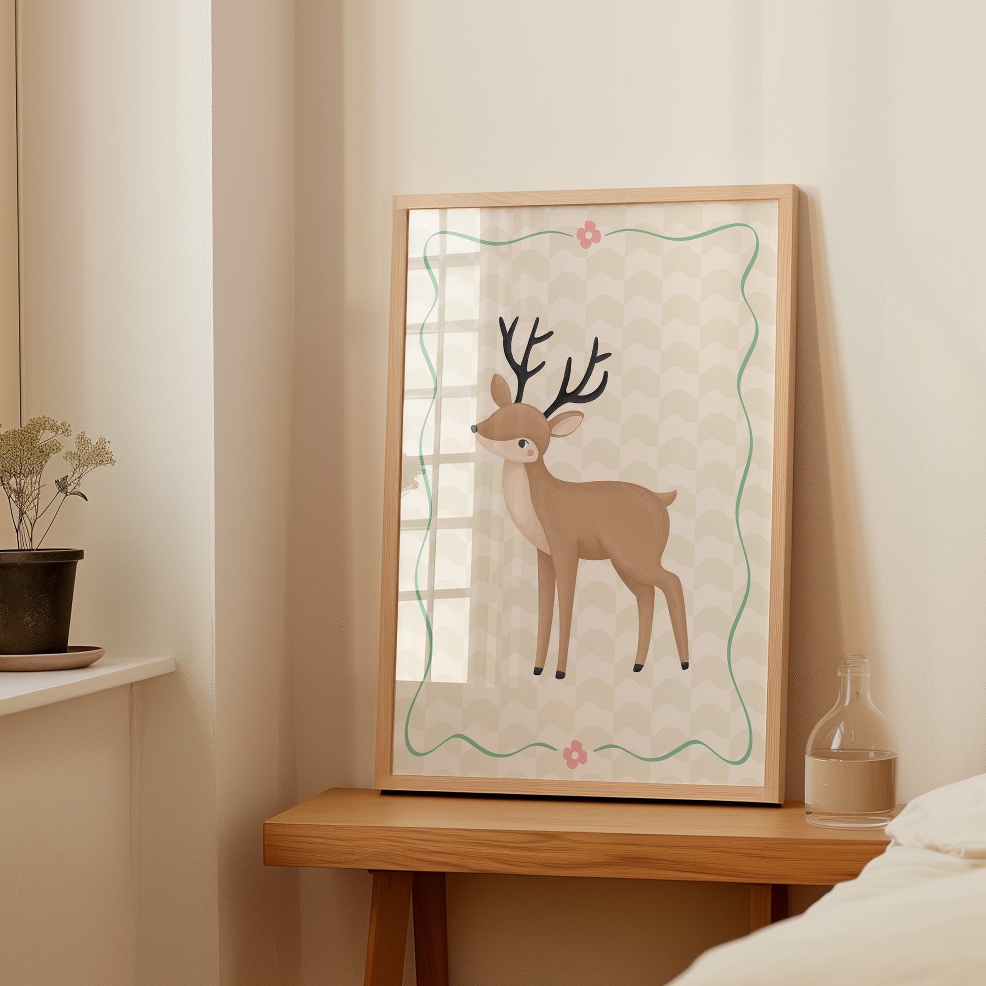 Woodland Deer | Unframed - Mini Chateau
