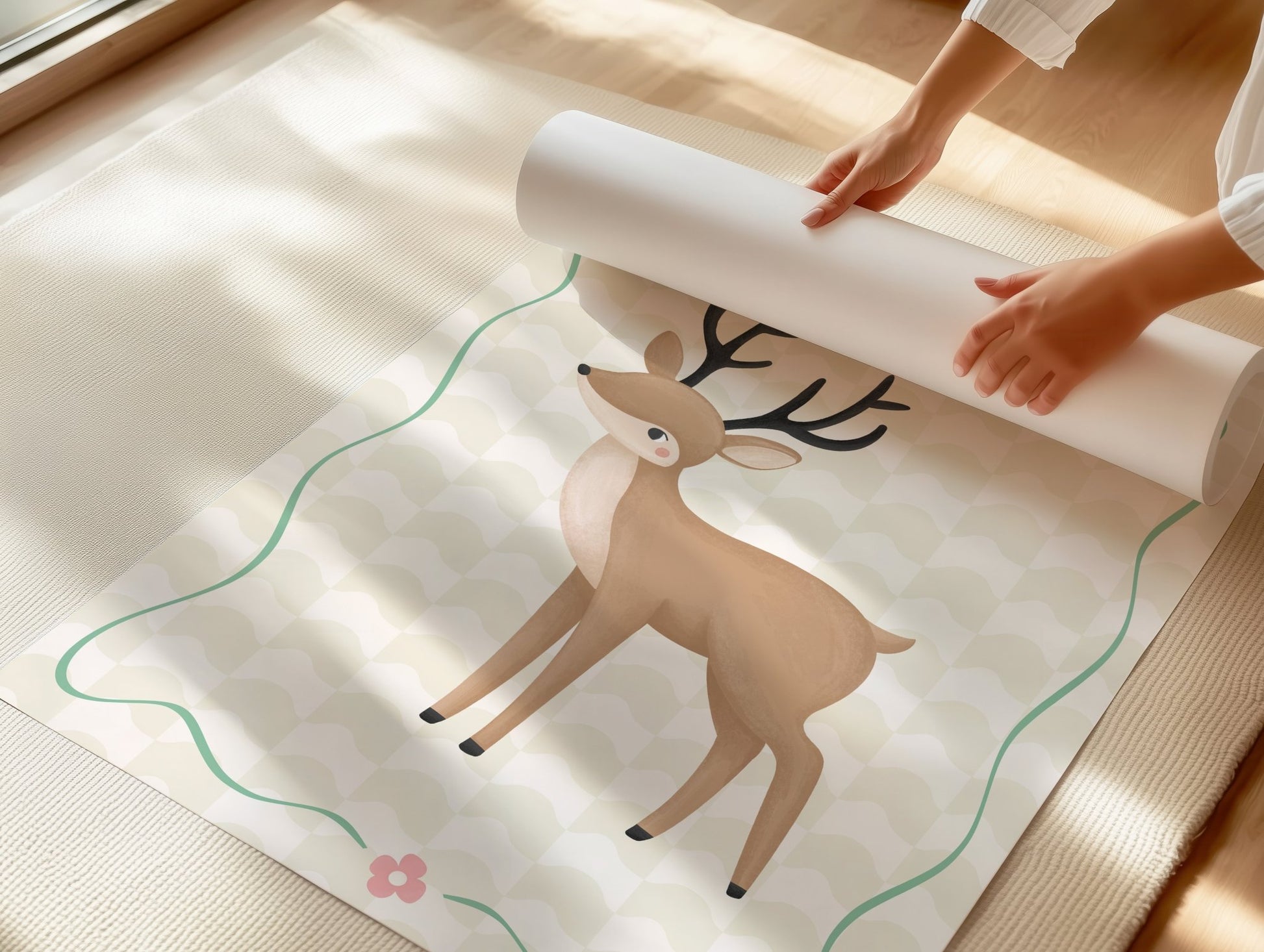 Woodland Deer | Unframed - Mini Chateau