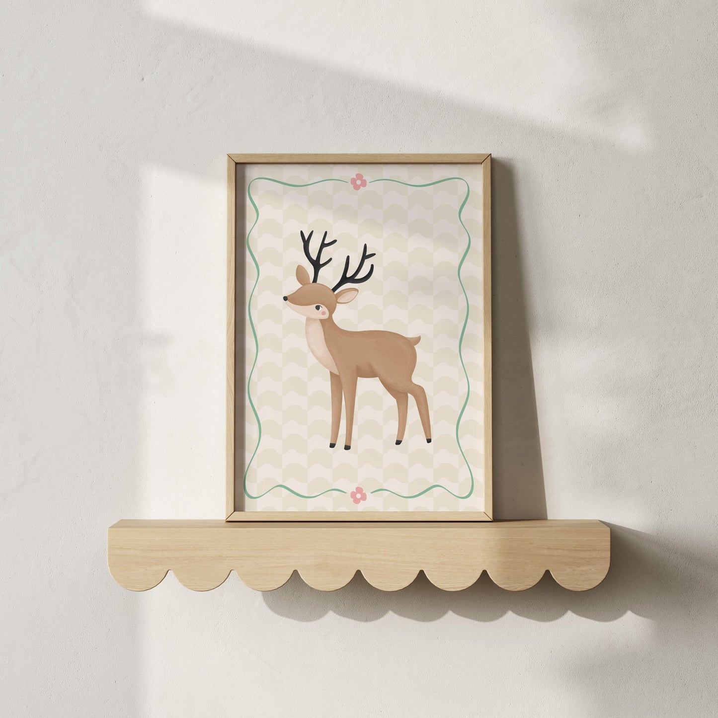 Woodland Deer | Unframed - Mini Chateau