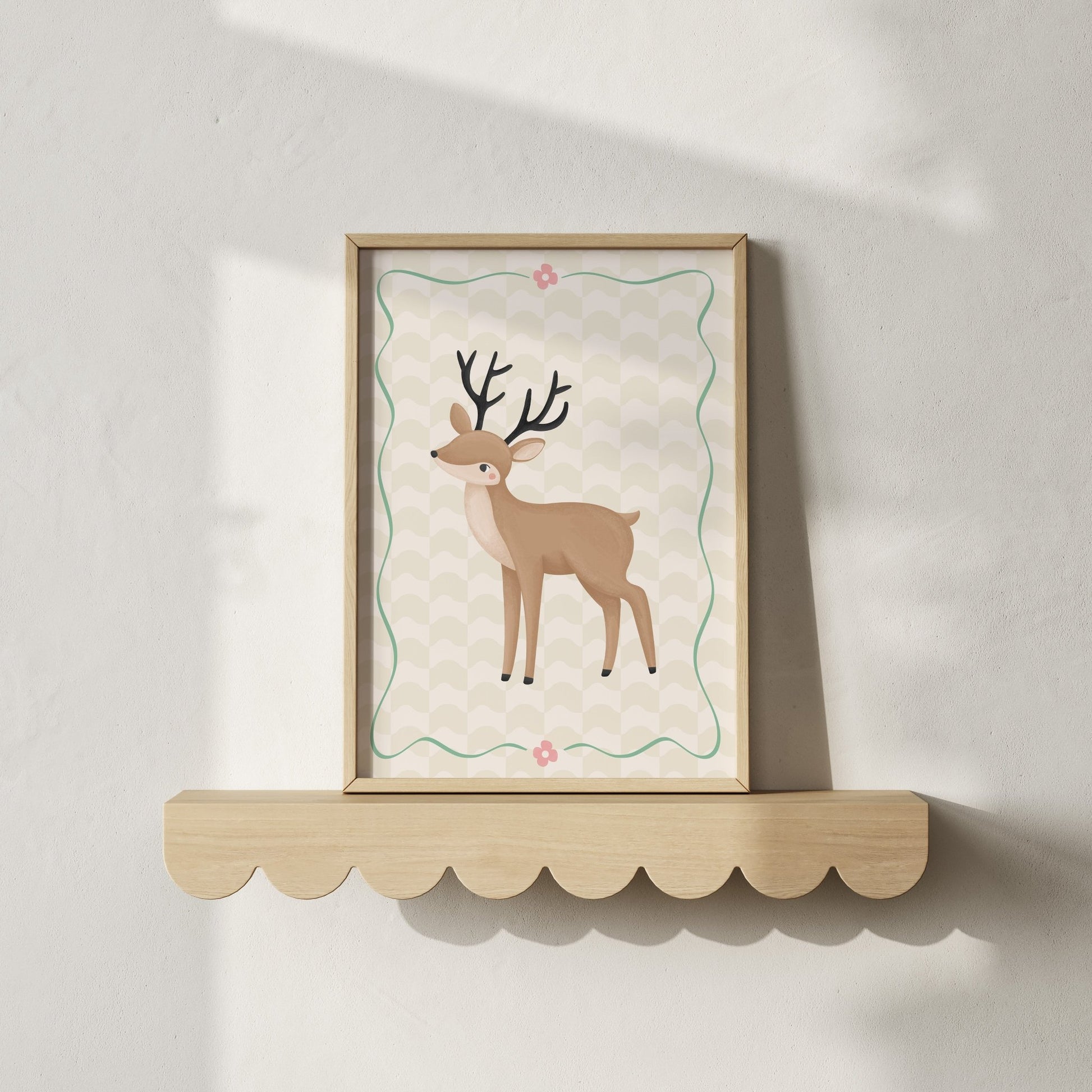 Woodland Deer | Unframed - Mini Chateau