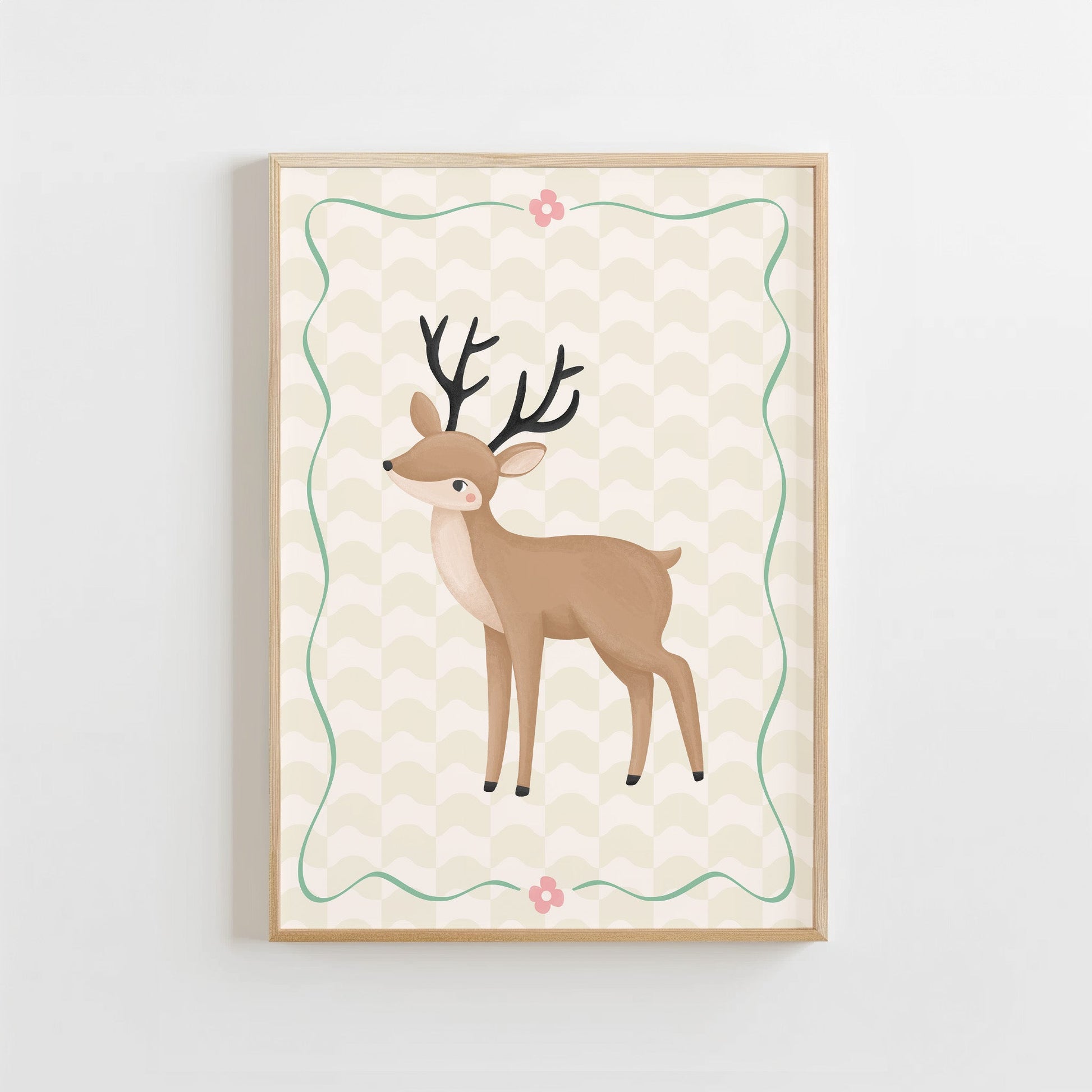 Woodland Deer | Unframed - Mini Chateau