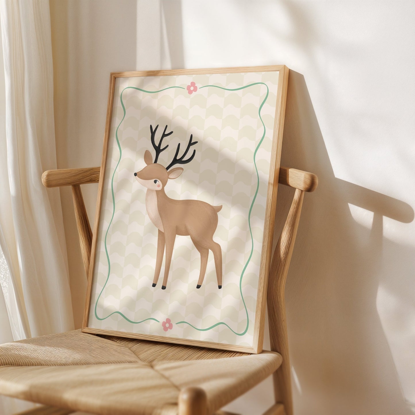 Woodland Deer | Unframed - Mini Chateau