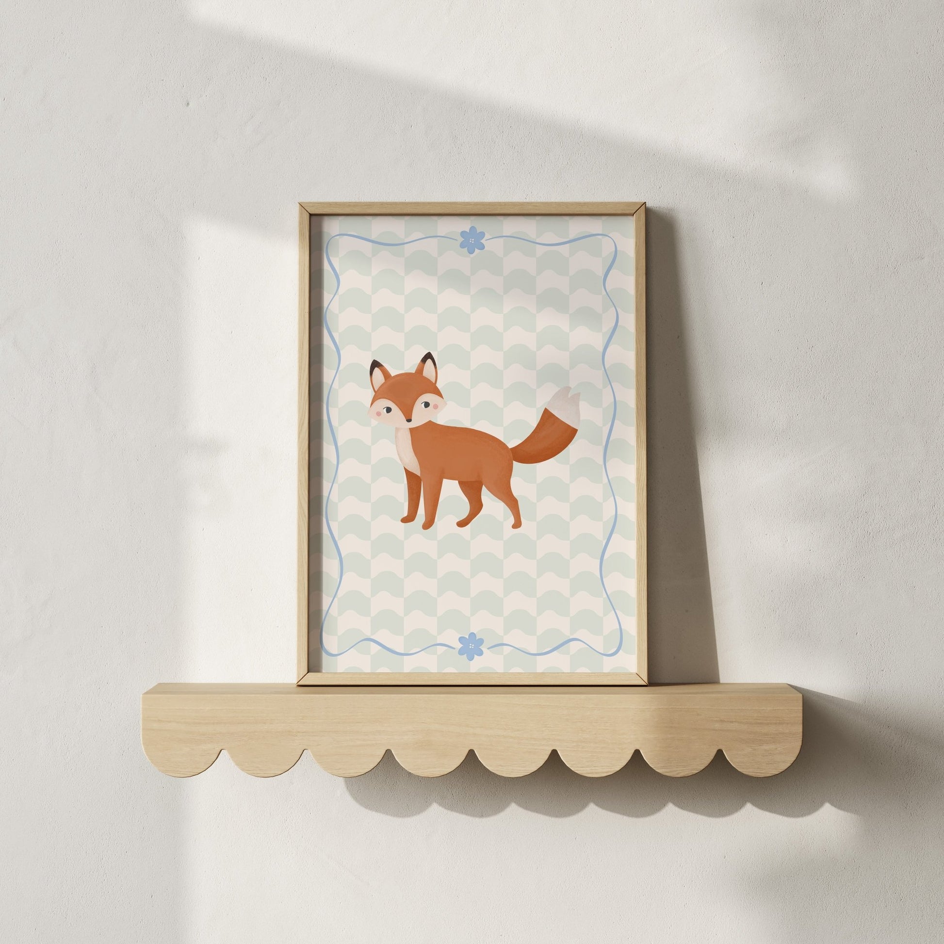 Woodland Fox | Unframed - Mini Chateau