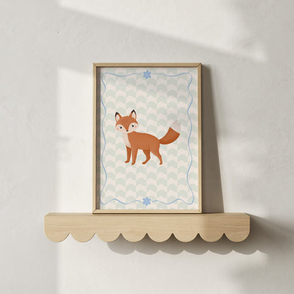 Woodland Fox | Unframed - Mini Chateau