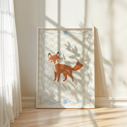 Woodland Fox | Unframed - Mini Chateau