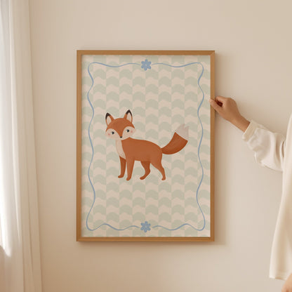 Woodland Fox | Unframed - Mini Chateau