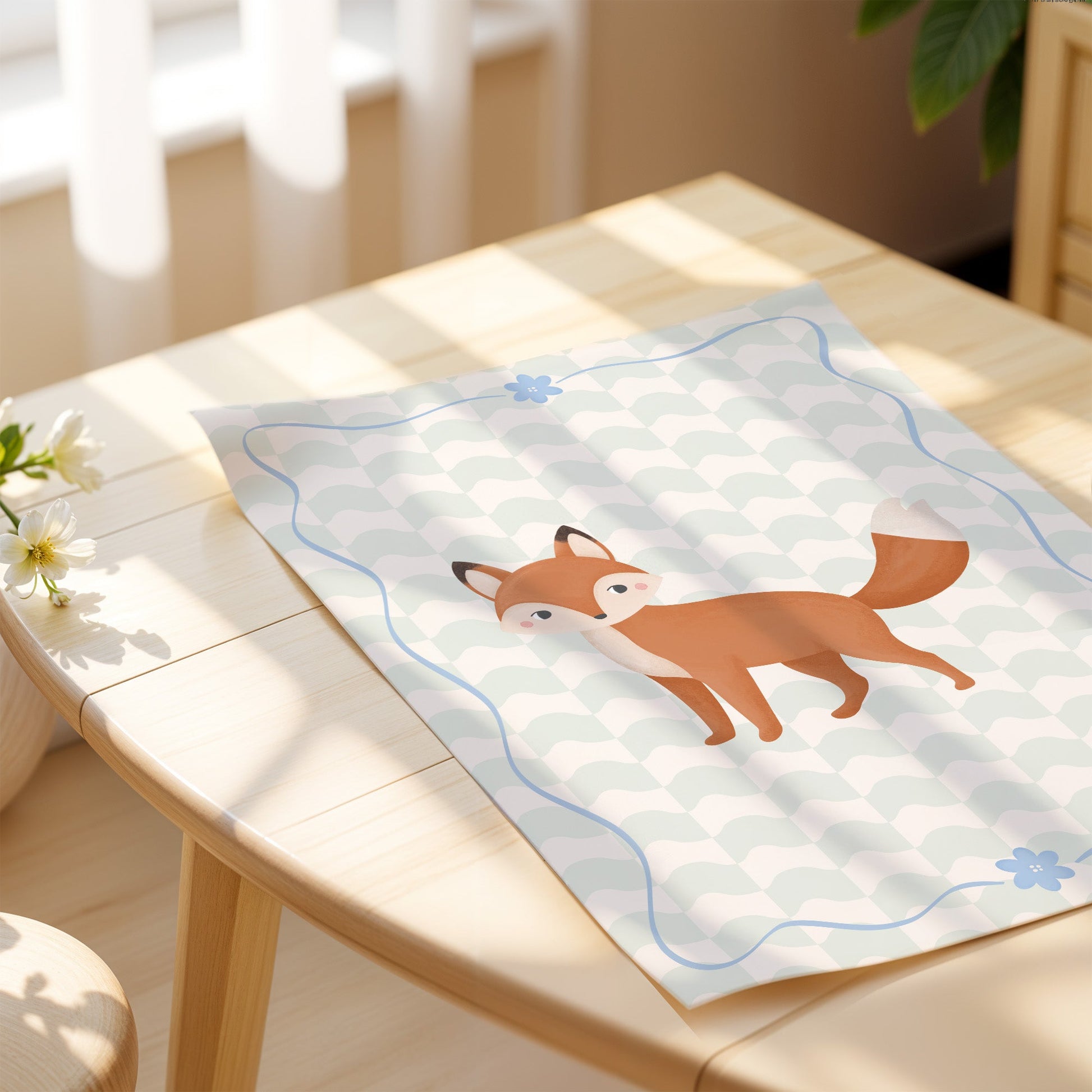 Woodland Fox | Unframed - Mini Chateau