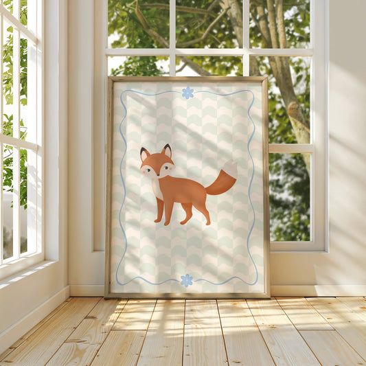 Woodland Fox | Unframed - Mini Chateau