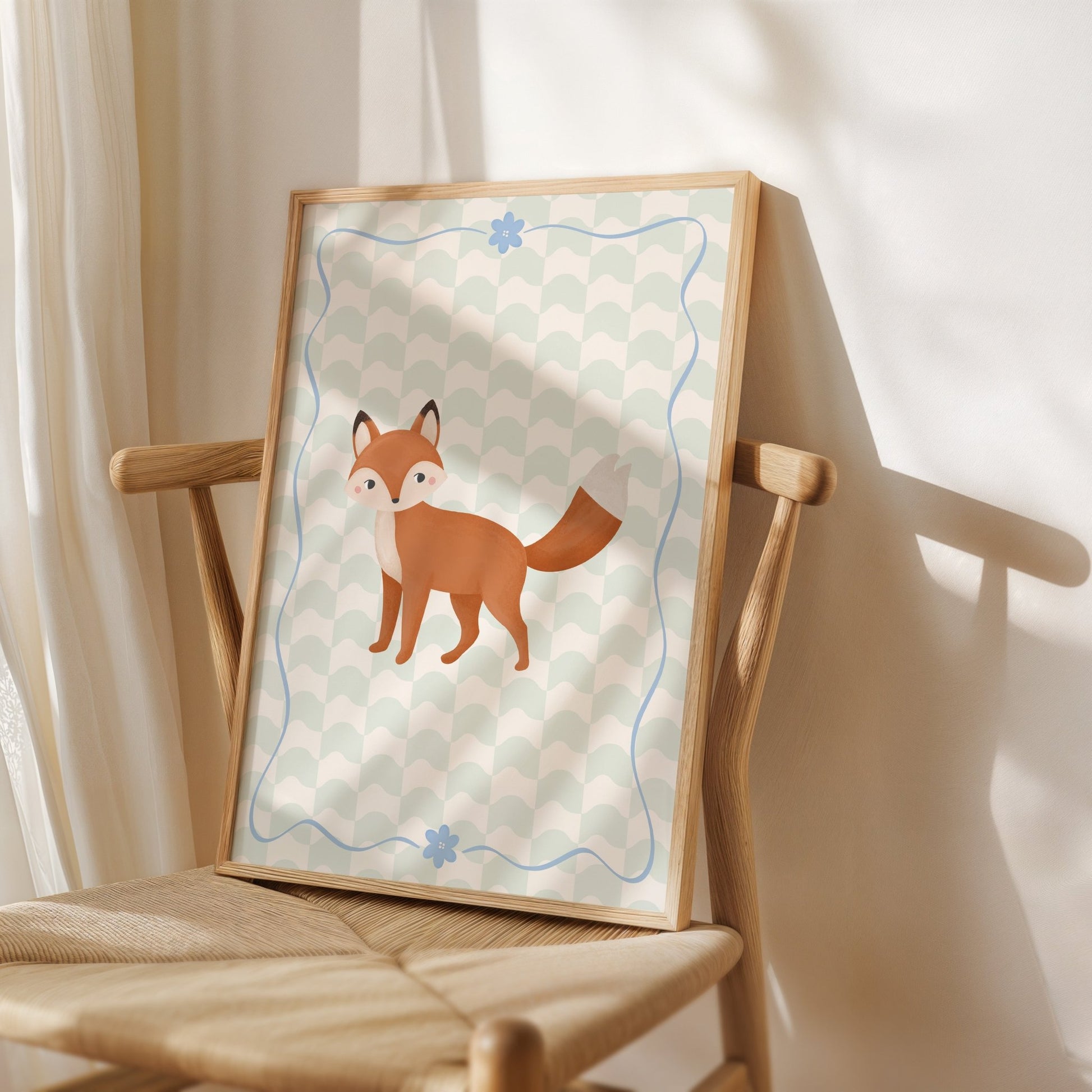 Woodland Fox | Unframed - Mini Chateau