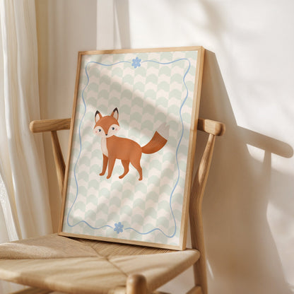 Woodland Fox | Unframed - Mini Chateau