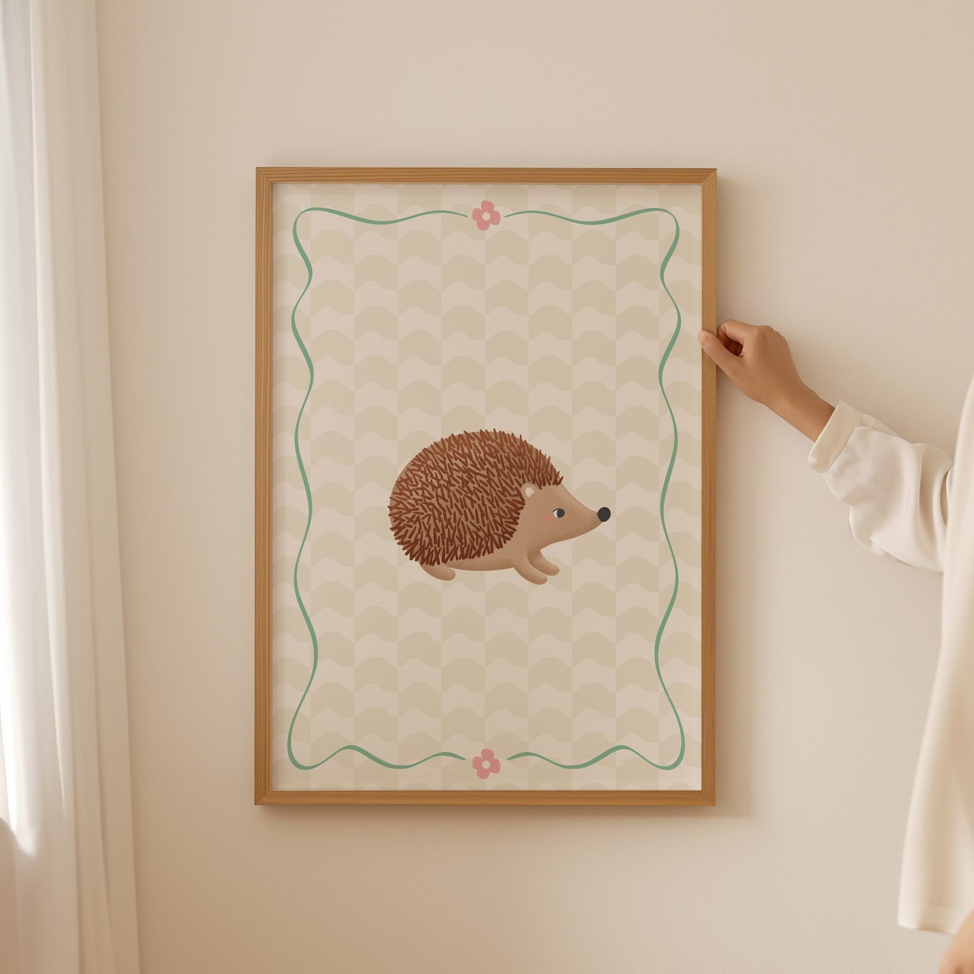 Woodland hedgehog | Unframed - Mini Chateau