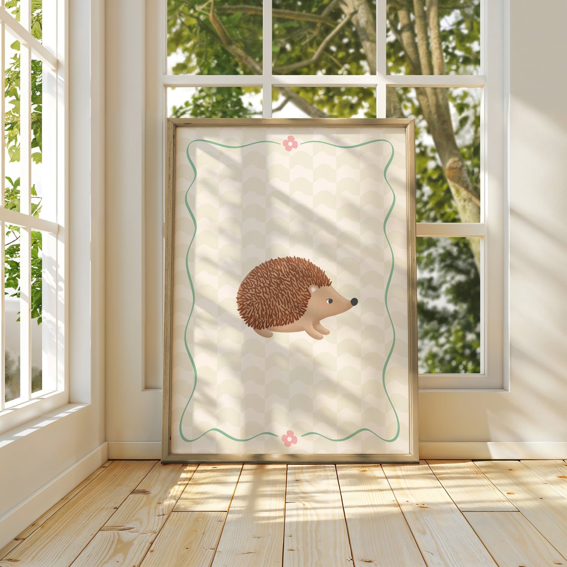 Woodland hedgehog | Unframed - Mini Chateau