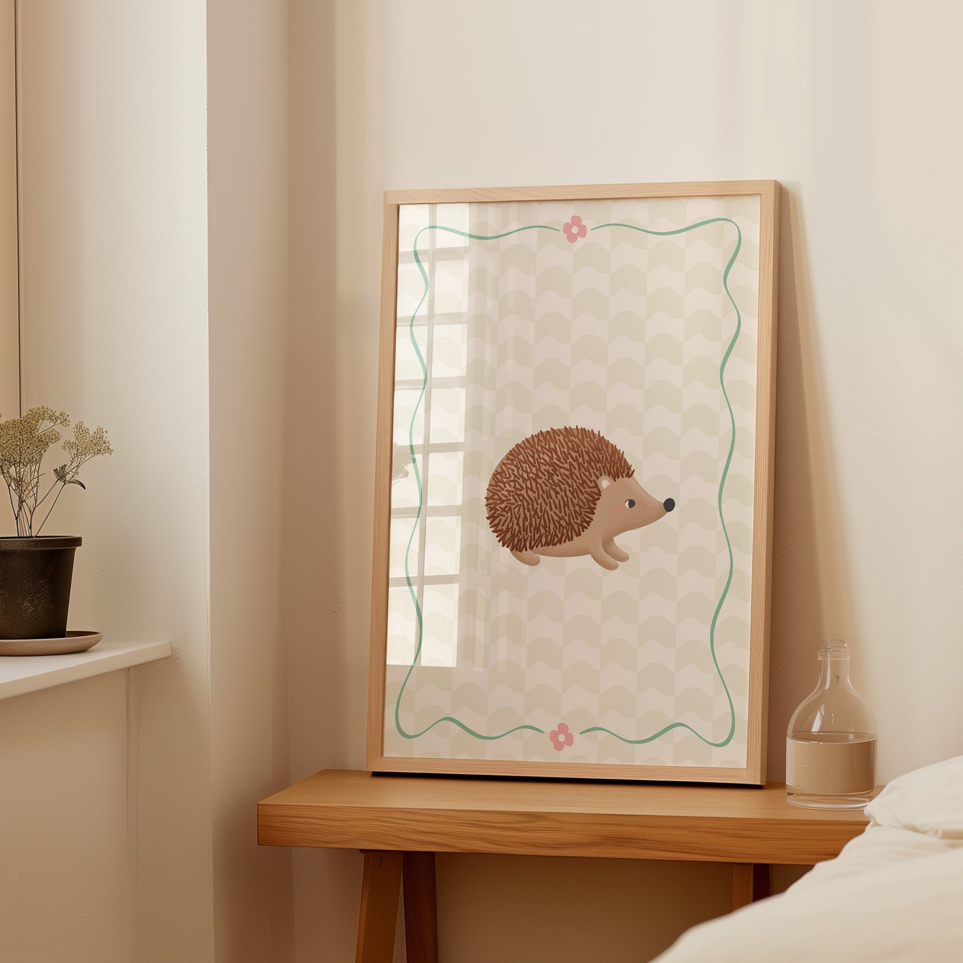 Woodland hedgehog | Unframed - Mini Chateau
