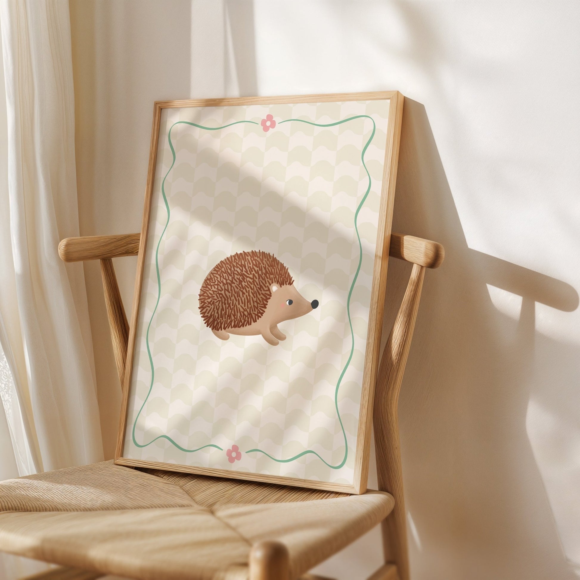 Woodland hedgehog | Unframed - Mini Chateau