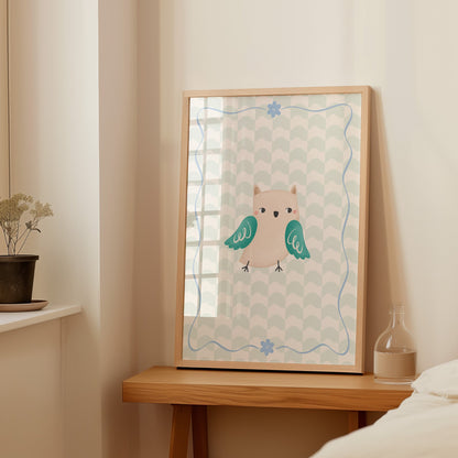 Woodland Owl | Unframed - Mini Chateau