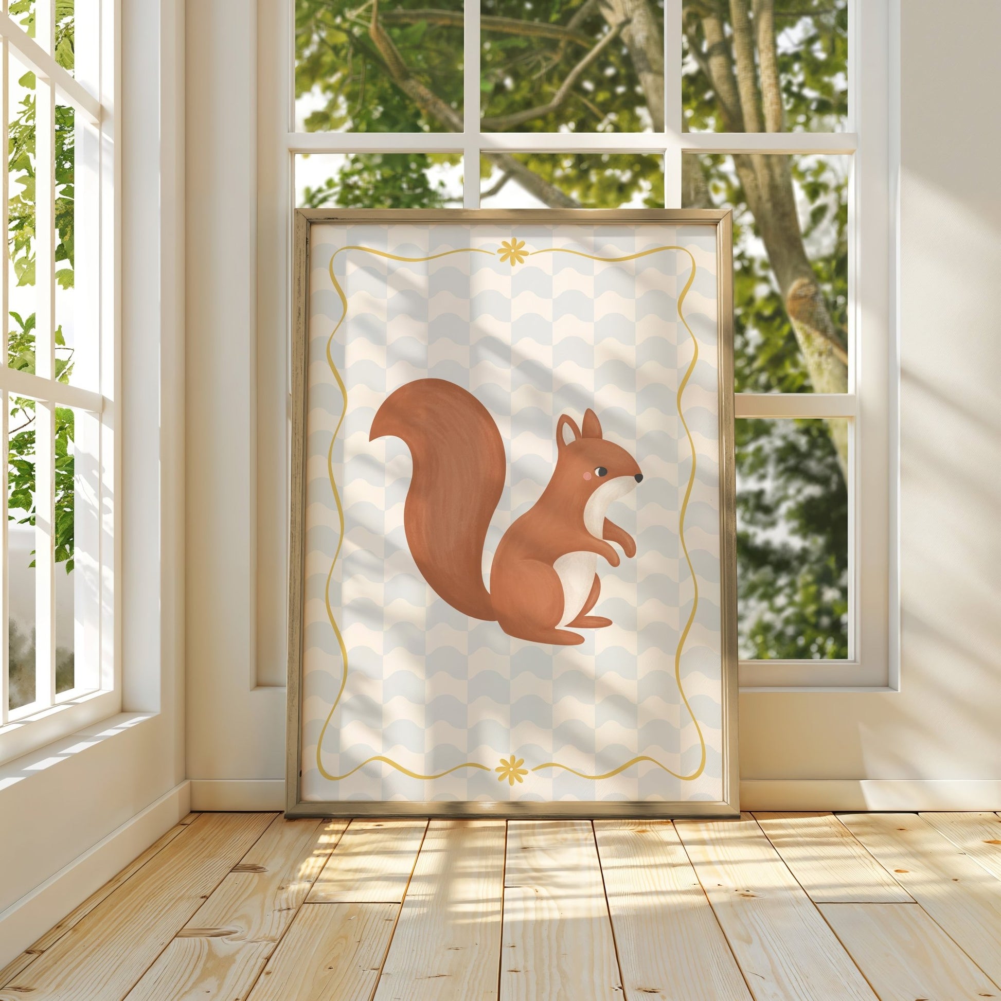 Woodland Squirrel | Unframed - Mini Chateau