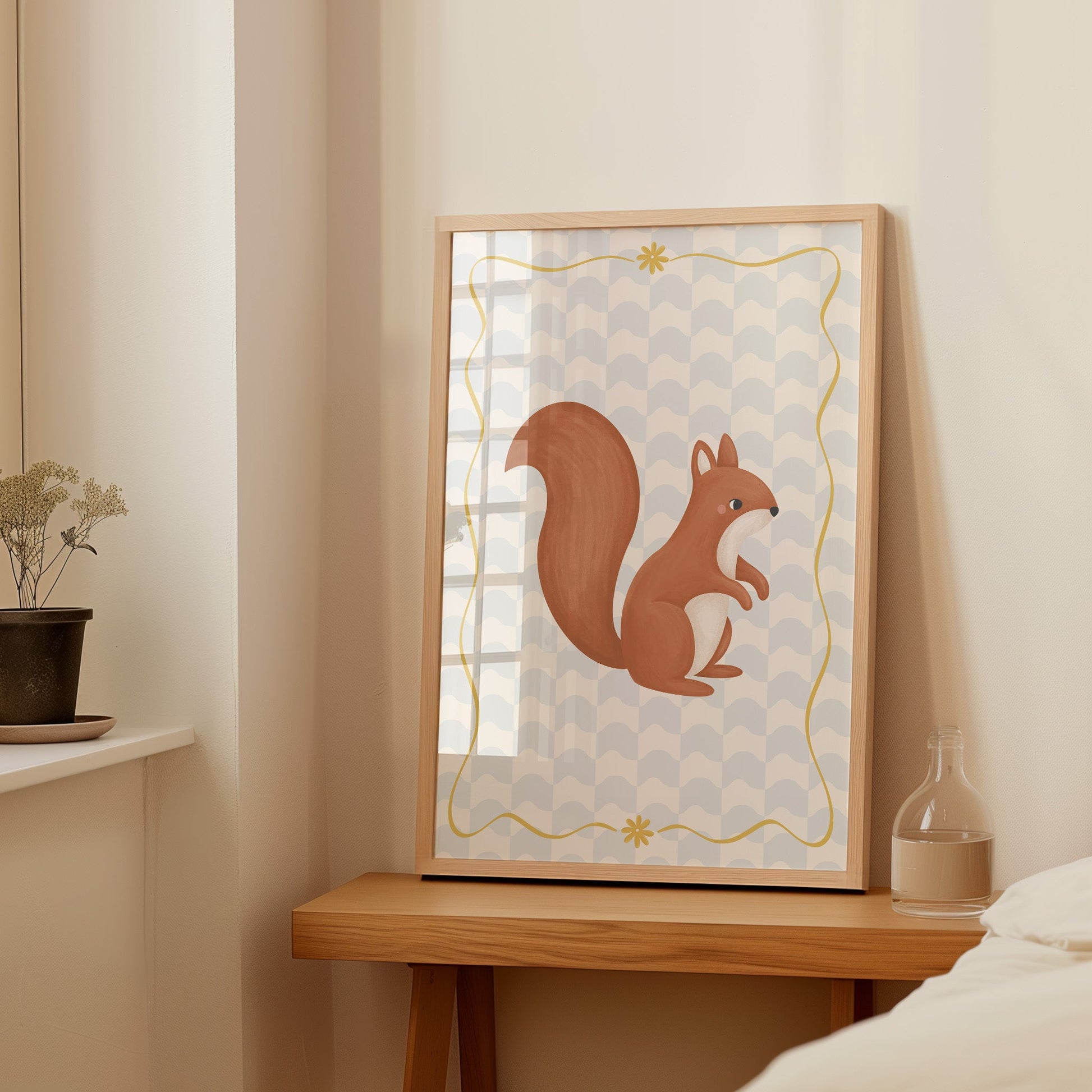 Woodland Squirrel | Unframed - Mini Chateau
