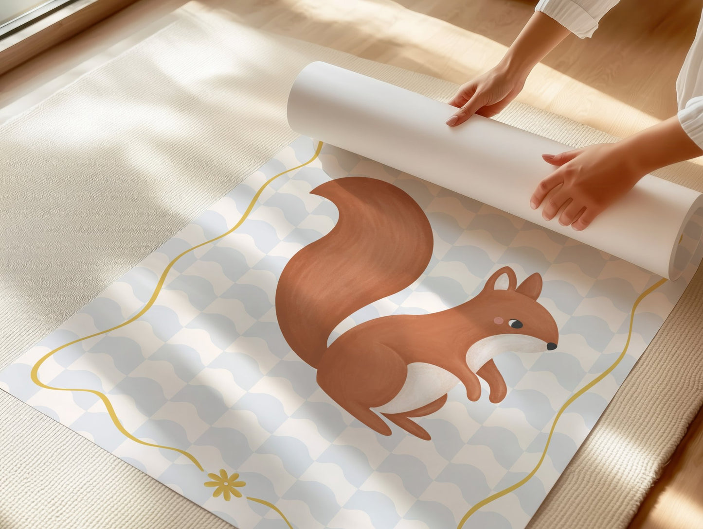 Woodland Squirrel | Unframed - Mini Chateau