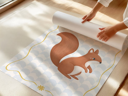 Woodland Squirrel | Unframed - Mini Chateau