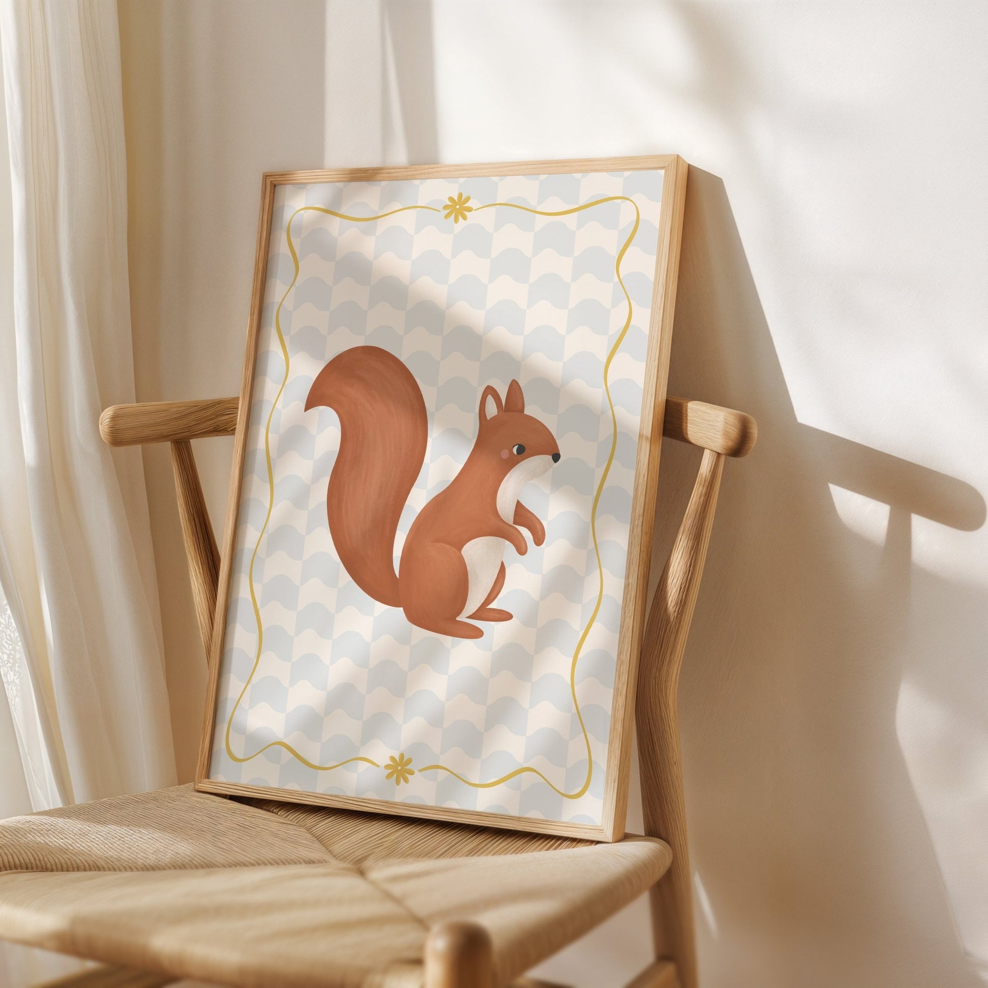 Woodland Squirrel | Unframed - Mini Chateau