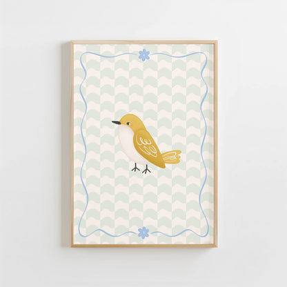 Yellow bird | Unframed - Mini Chateau