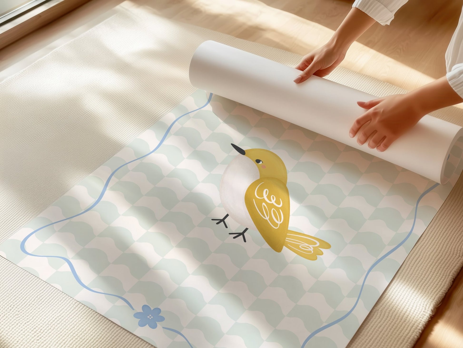 Yellow bird | Unframed - Mini Chateau