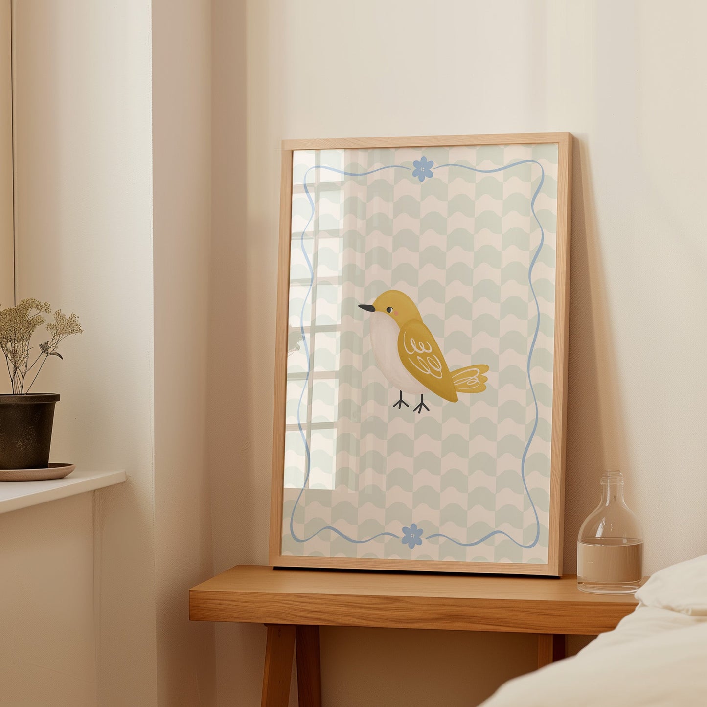 Yellow bird | Unframed - Mini Chateau