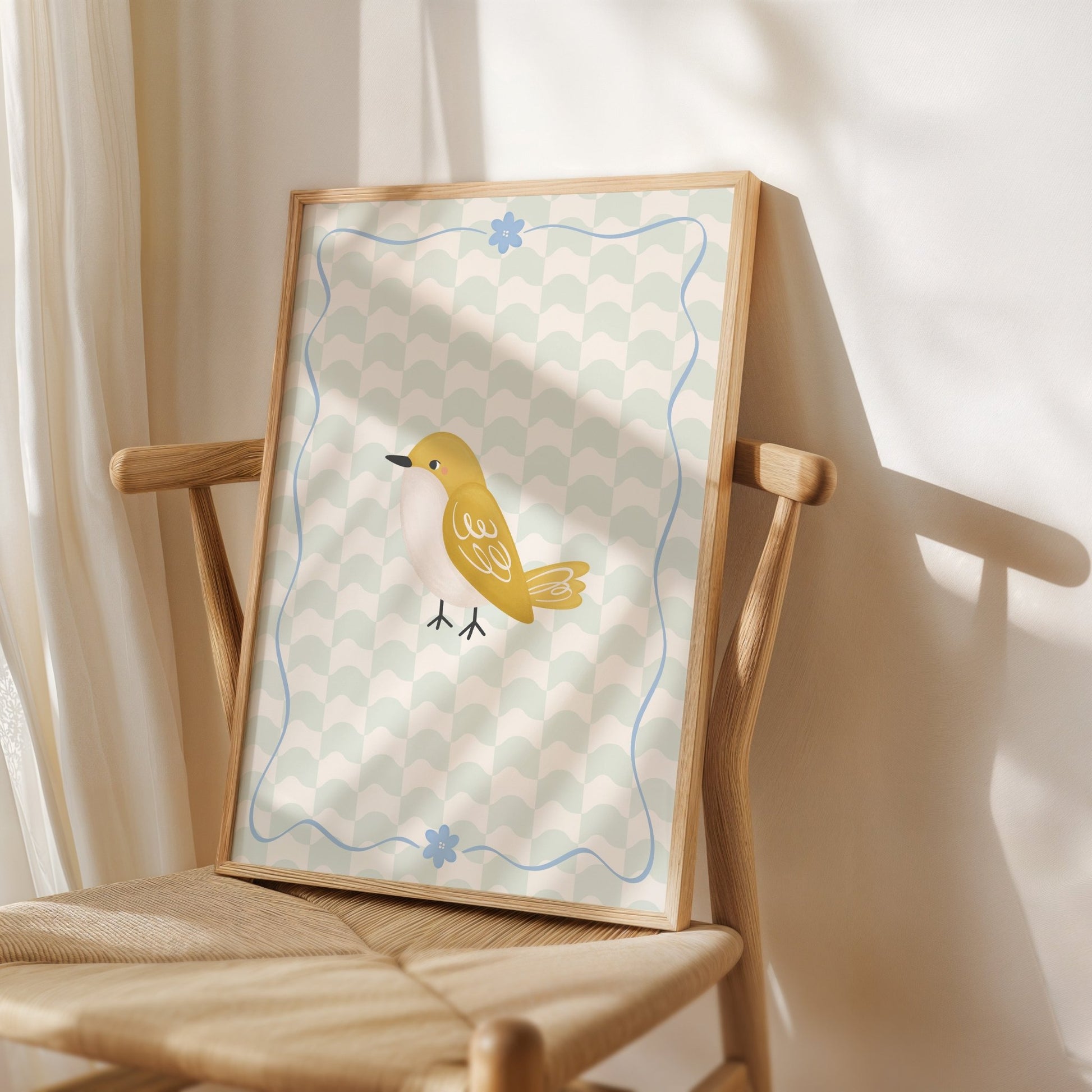 Yellow bird | Unframed - Mini Chateau