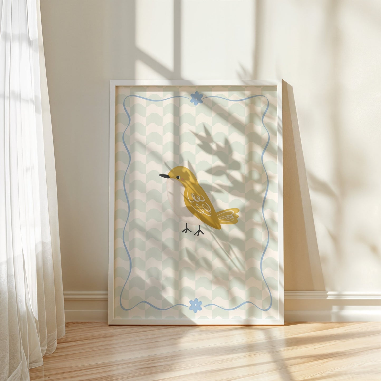 Yellow bird | Unframed - Mini Chateau