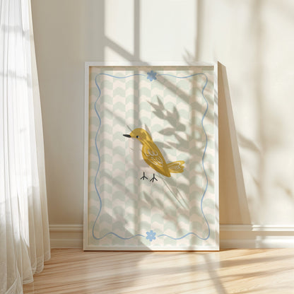 Yellow bird | Unframed - Mini Chateau